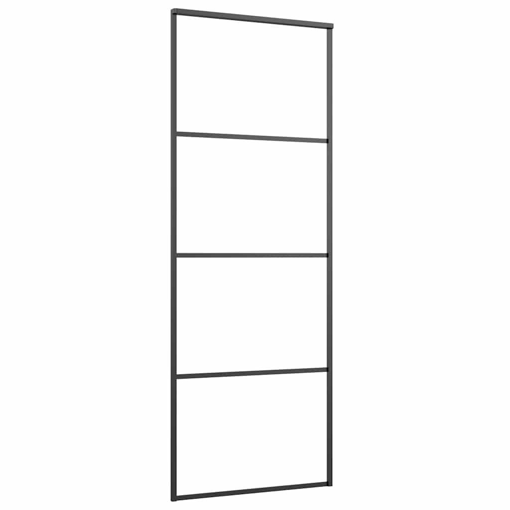 Liukuovi Asennustarvikkeilla 76X205 Cm Esg Lasi Ja Alumiini