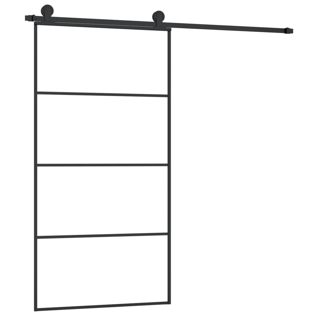 Liukuovi Asennustarvikkeilla 102,5X205 Cm Esg Lasi Ja Alumiini