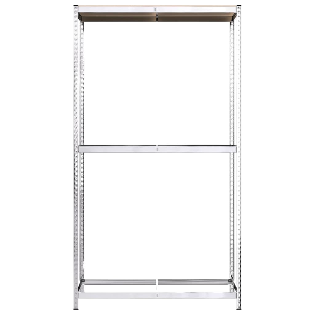 2-Tasoinen Rengasteline 3 Kpl Hopea 110X40X180 Cm Teräs