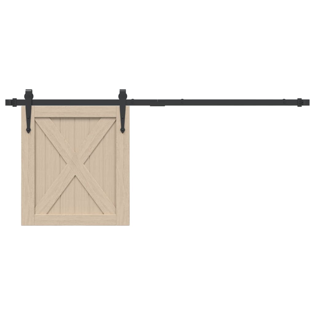 Mini Liukuovisarja Kaappiin Musta 122 Cm Hiiliteräs