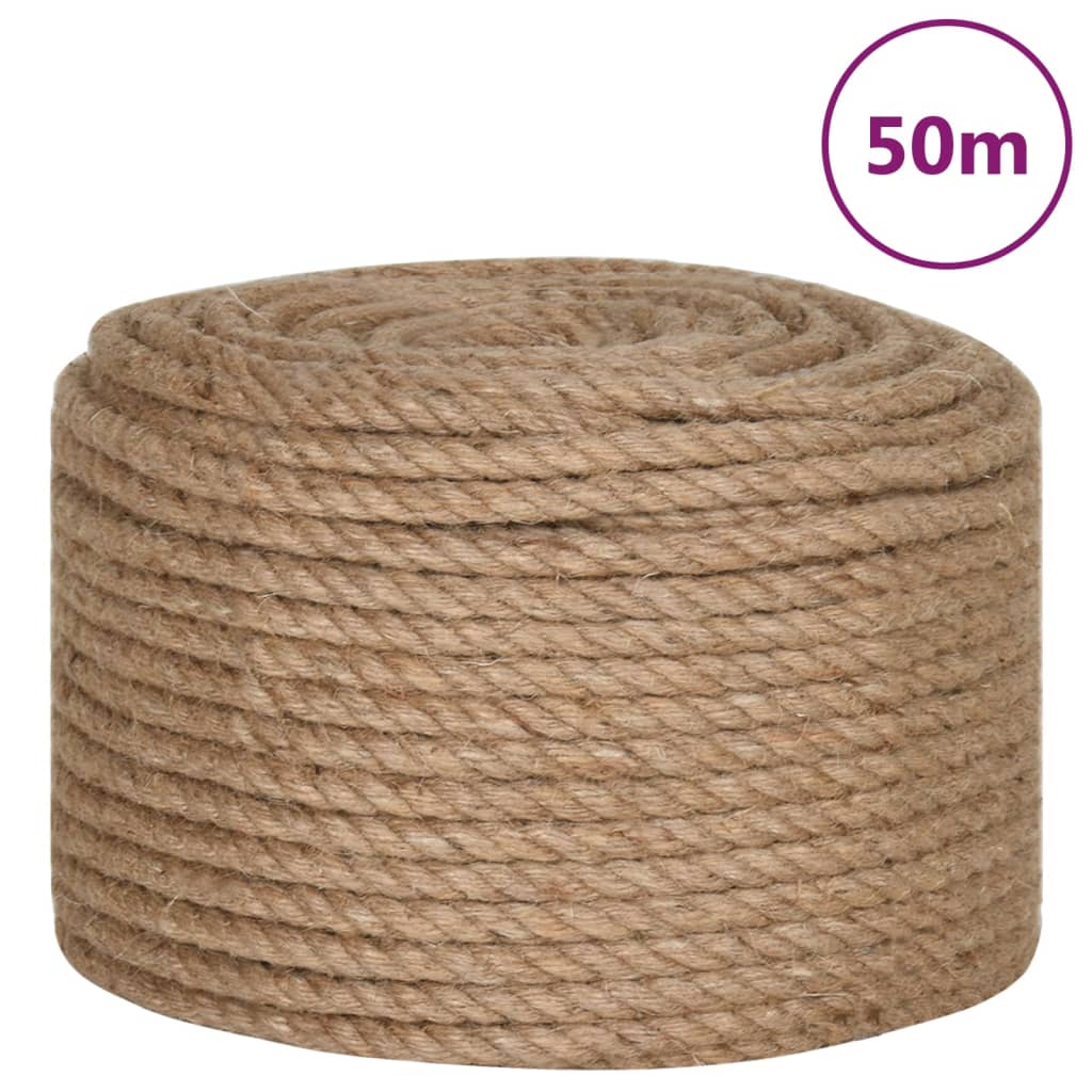 Juuttiköysi 50 M Pitkä 10 Mm Paksu