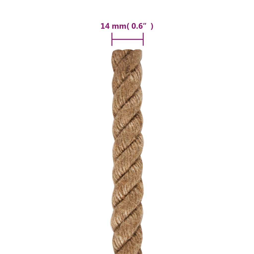 Juuttiköysi 25 M Pitkä 14 Mm Paksu