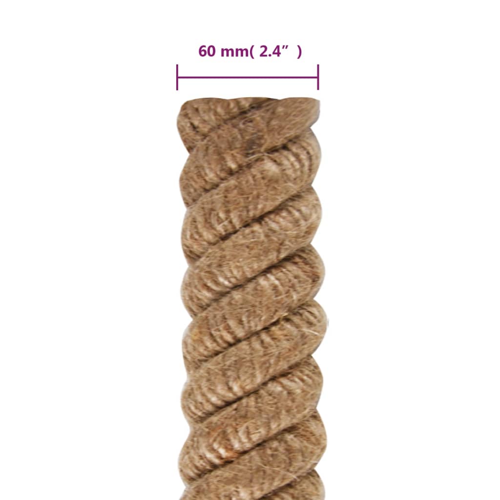Juuttiköysi 10 M Pitkä 60 Mm Paksu