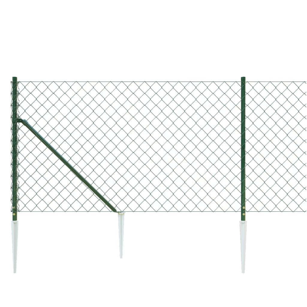 Verkkoaita Maapiikeillä Vihreä 1X25 M