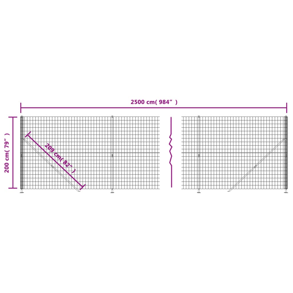 Verkkoaita Laipalla Vihreä 2X25 M