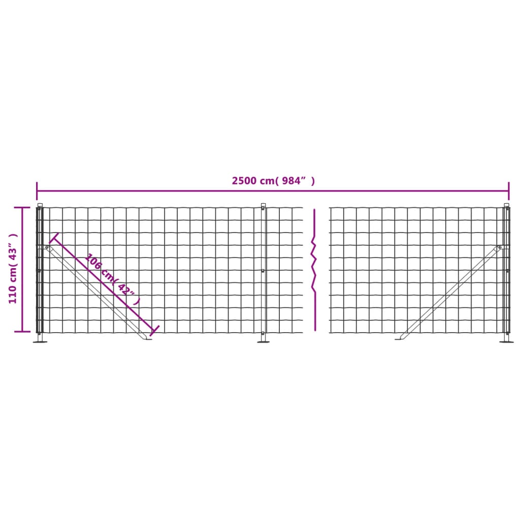 Verkkoaita Laipalla Vihreä 1,1X25 M