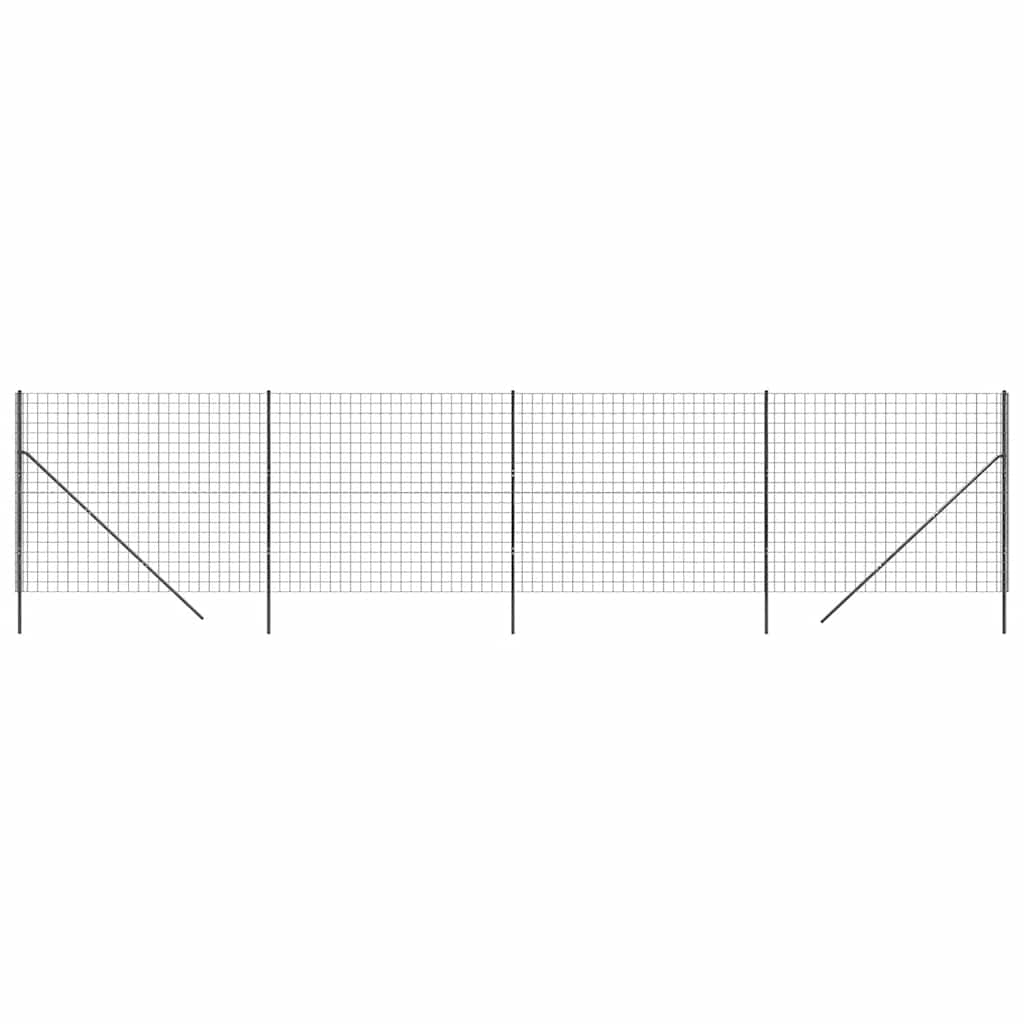 Verkkoaita Antrasiitti 2,2X10 M Galvanoitu Teräs