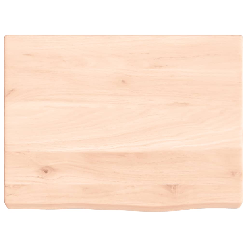 Kylpyhuoneen Työtaso 40X30X(2-4) Cm Käsittelemätön Täysi Puu
