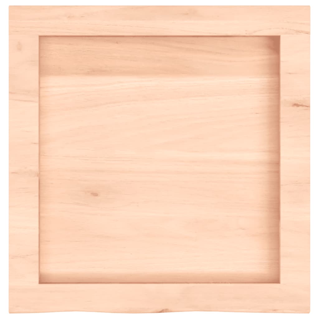 Kylpyhuoneen Työtaso 40X40X(2-4) Cm Käsittelemätön Täysi Puu