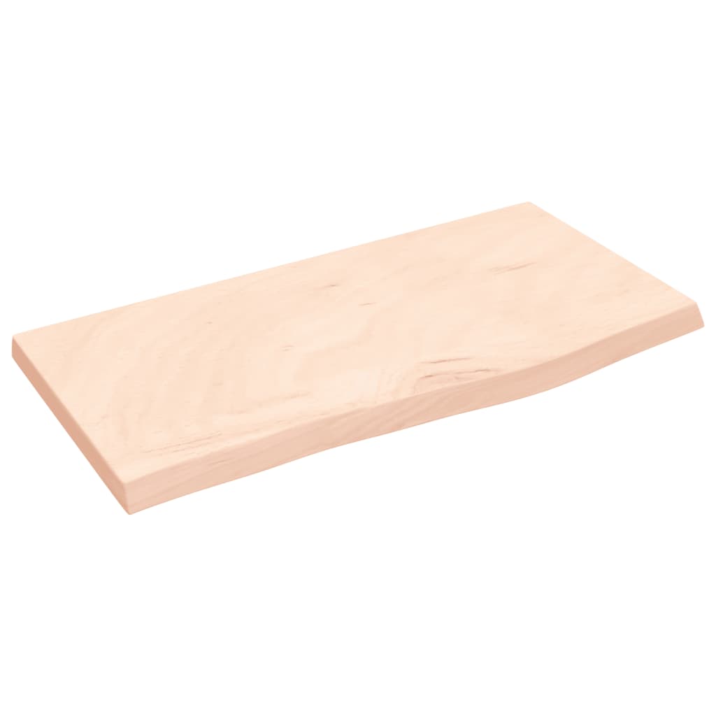 Kylpyhuoneen Työtaso 60X30X(2-4) Cm Käsittelemätön Täysi Puu