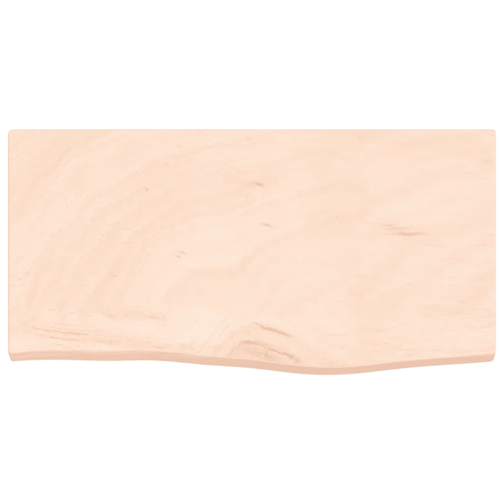 Kylpyhuoneen Työtaso 60X30X(2-4) Cm Käsittelemätön Täysi Puu