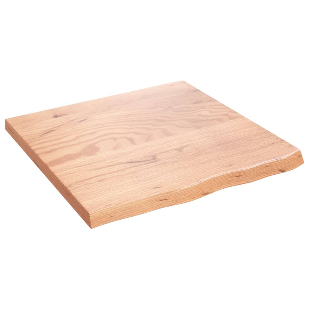 Kylpyhuoneen Työtaso V.ruskea 60X60X(2-4)Cm Käsitelty Täysi Puu