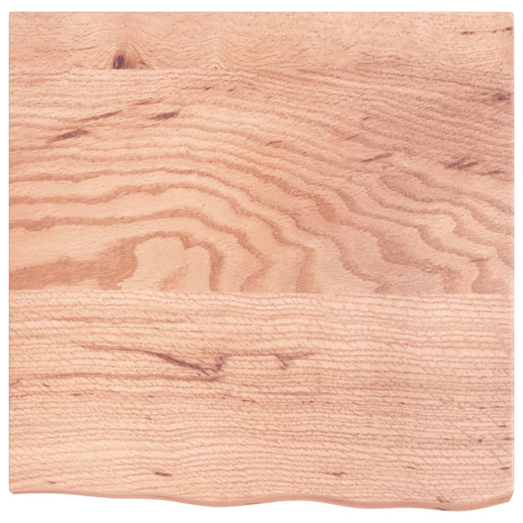 Kylpyhuoneen Työtaso V.ruskea 60X60X(2-4)Cm Käsitelty Täysi Puu