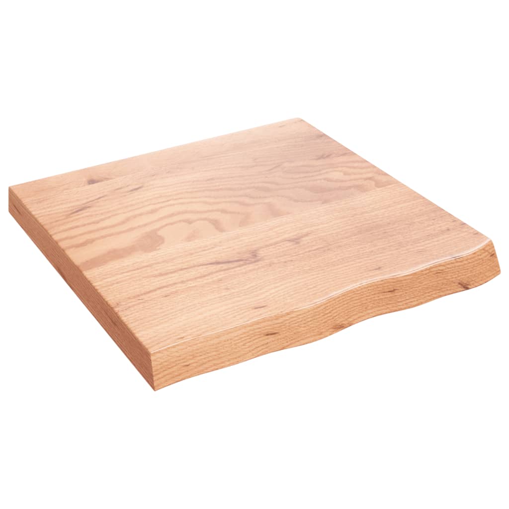 Kylpyhuoneen Työtaso V.ruskea 60X60X(2-6)Cm Käsitelty Täysi Puu
