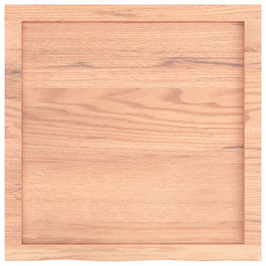 Kylpyhuoneen Työtaso V.ruskea 60X60X(2-6)Cm Käsitelty Täysi Puu