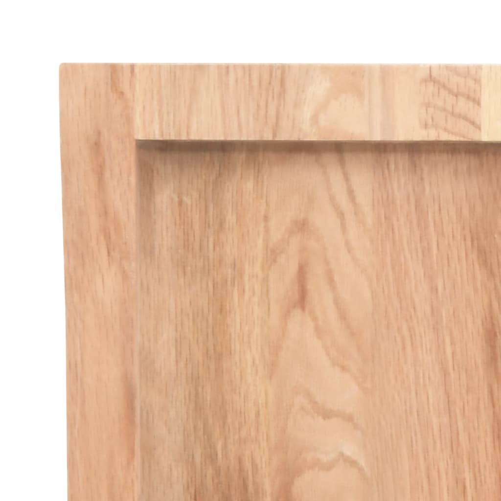 Kylpyhuoneen Työtaso V.ruskea 120X60X(2-6)Cm Käsitelty Täyspuu