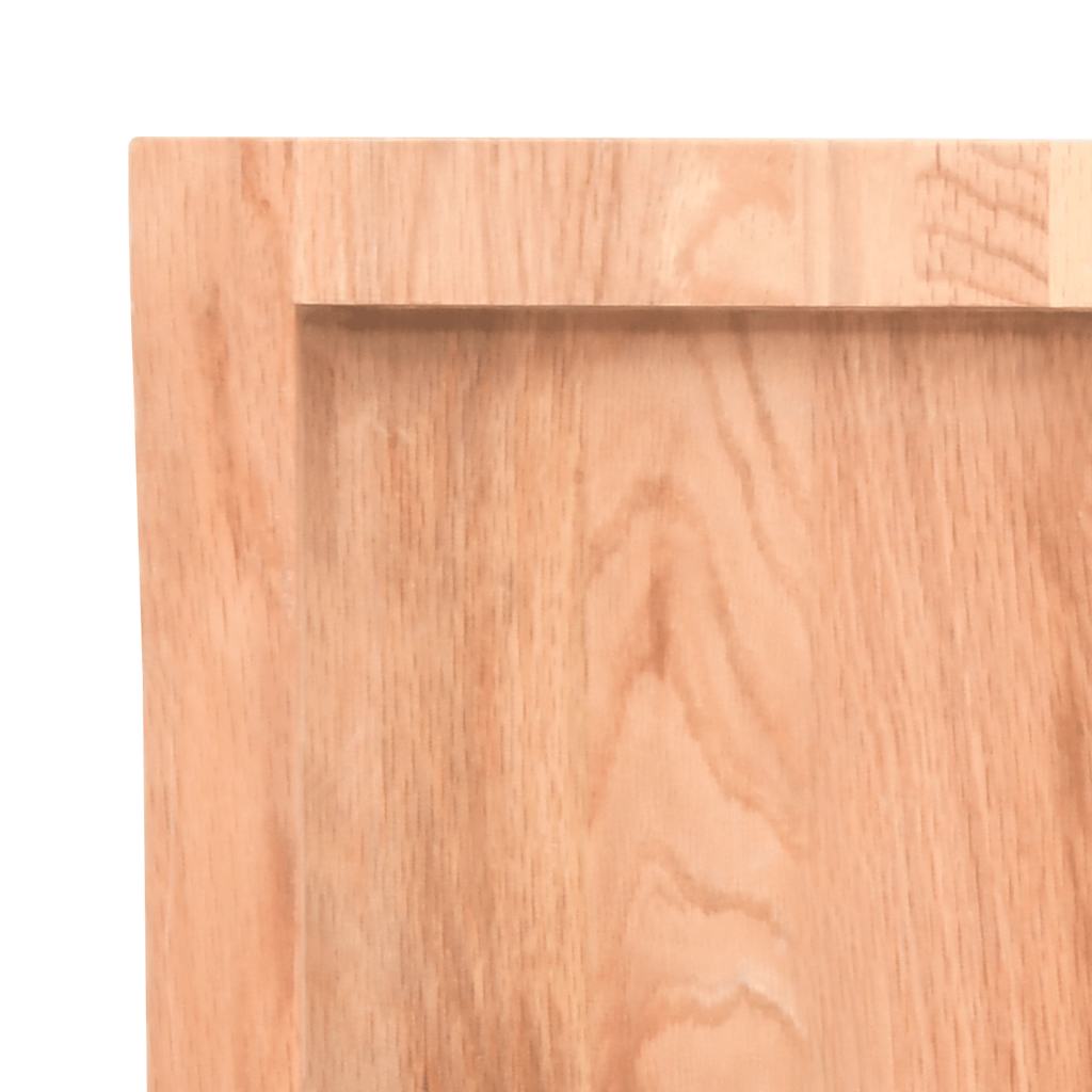 Kylpyhuoneen Työtaso V.ruskea 160X40X(2-4)Cm Käsitelty Täyspuu