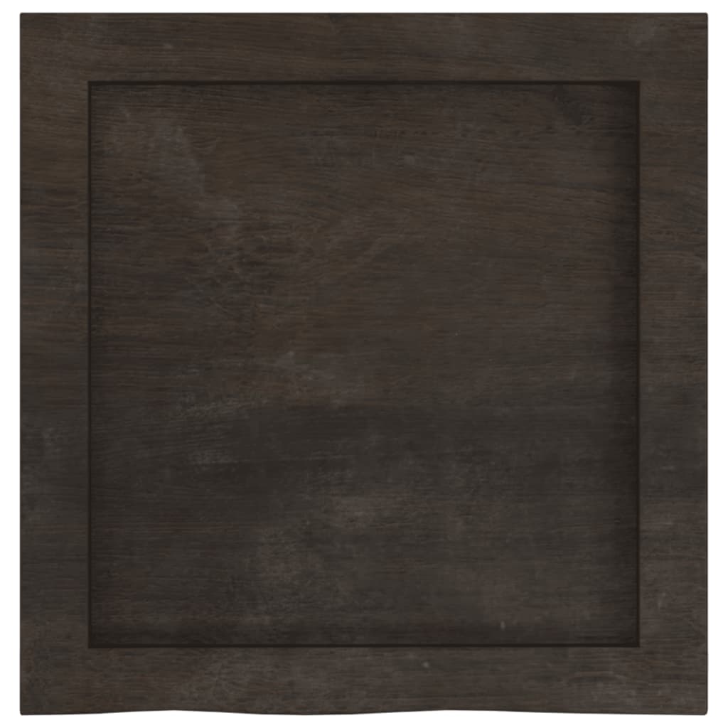 Kylpyhuoneen Työtaso T.ruskea 40X40X(2-4)Cm Käsitelty Täyspuu