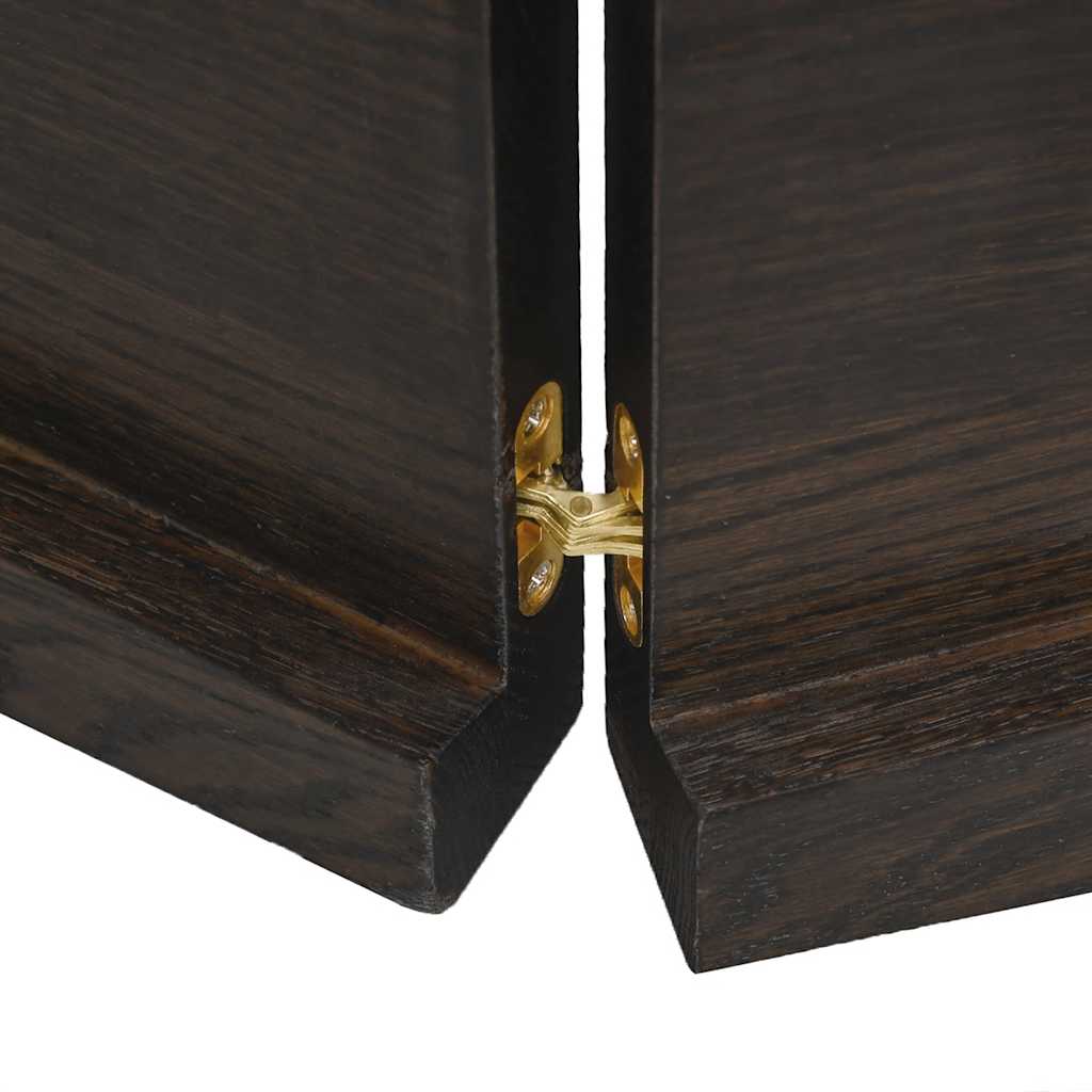 Kylpyhuoneen Työtaso T.ruskea 140X60X(2-4)Cm Käsitelty Täyspuu