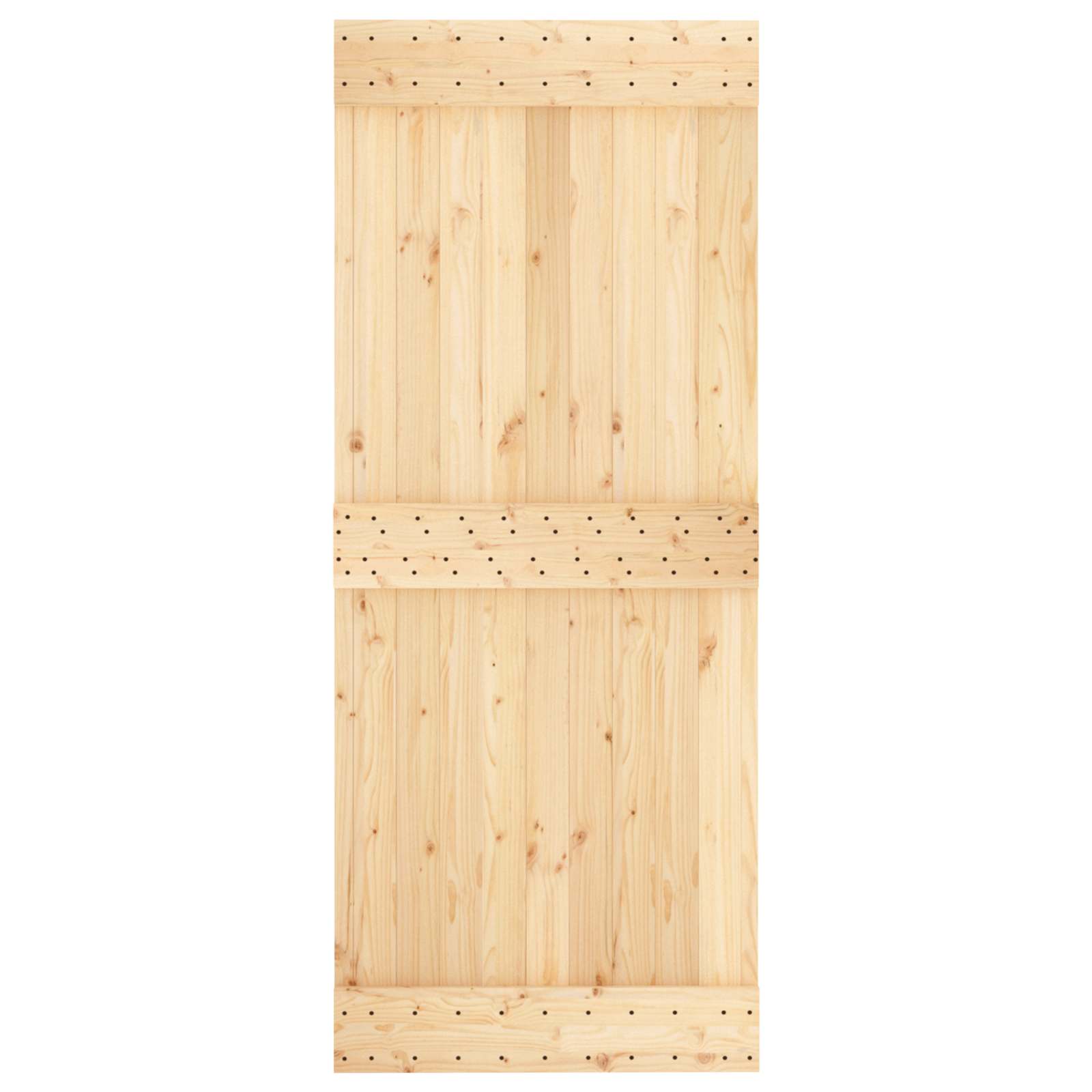 Ovi Narvik Luonnollinen 85 X 210 Cm Massiivinen Mänty