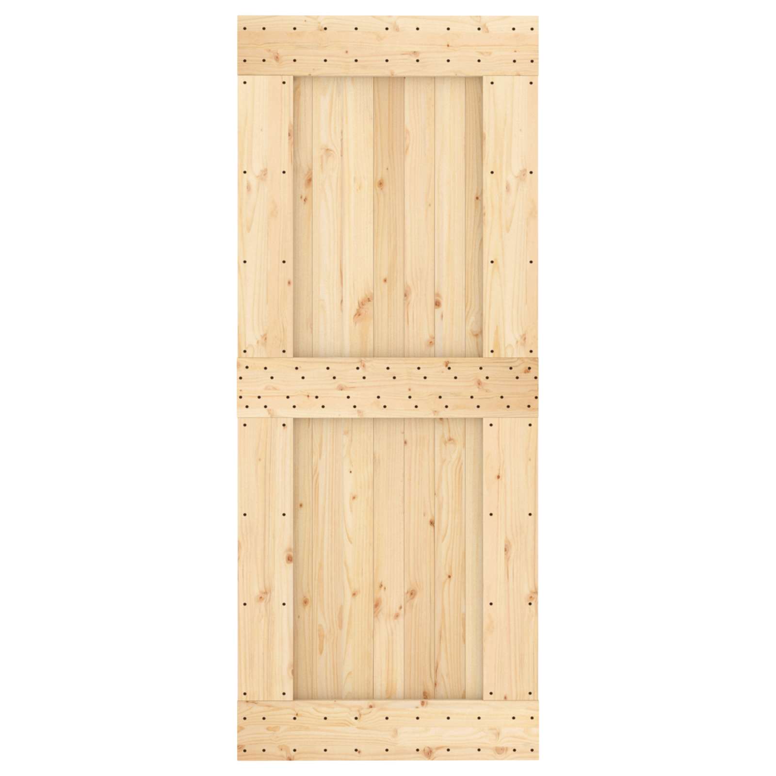 Ovi Narvik Luonnollinen 85 X 210 Cm Massiivinen Mänty