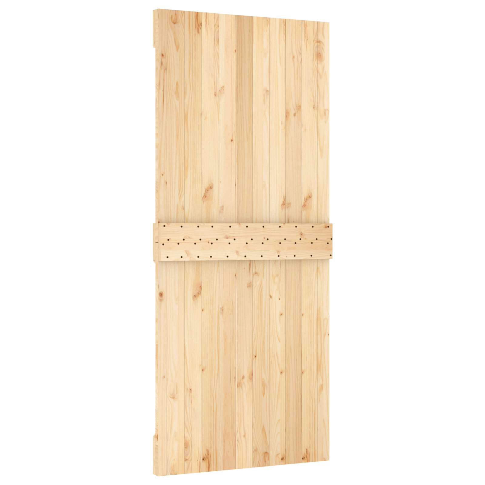 Ovi Narvik Luonnollinen 90 X 210 Cm Massiivinen Mänty