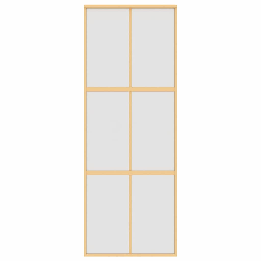 Liukuovi Kulta 76X205 Cm Himmeä Esg-Lasi Ja Alumiini