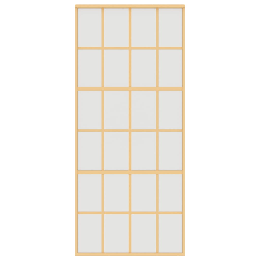 Liukuovi Kulta 90X205 Cm Himmeä Esg-Lasi Ja Alumiini