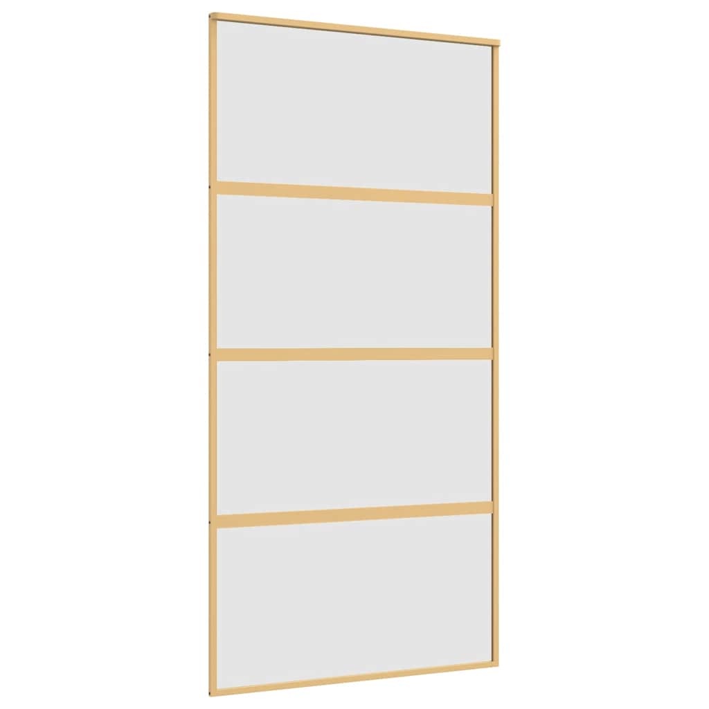 Liukuovi Kulta 102,5X205 Cm Himmeä Esg-Lasi Ja Alumiini