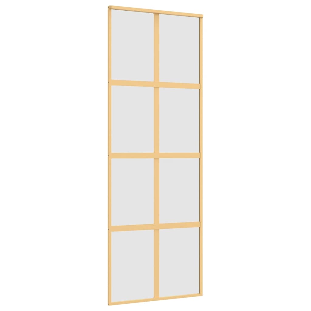 Liukuovi Kulta 76X205 Cm Himmeä Esg-Lasi Ja Alumiini