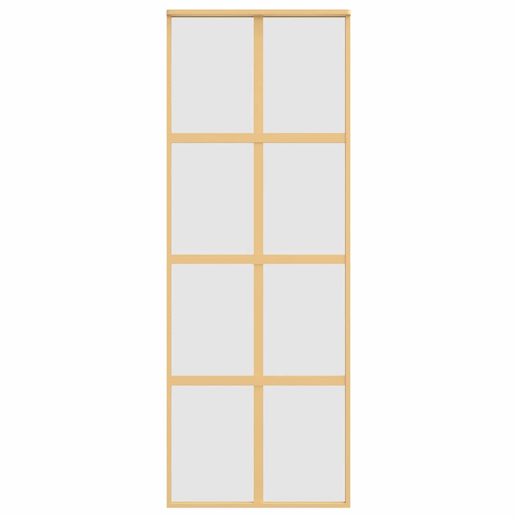 Liukuovi Kulta 76X205 Cm Himmeä Esg-Lasi Ja Alumiini