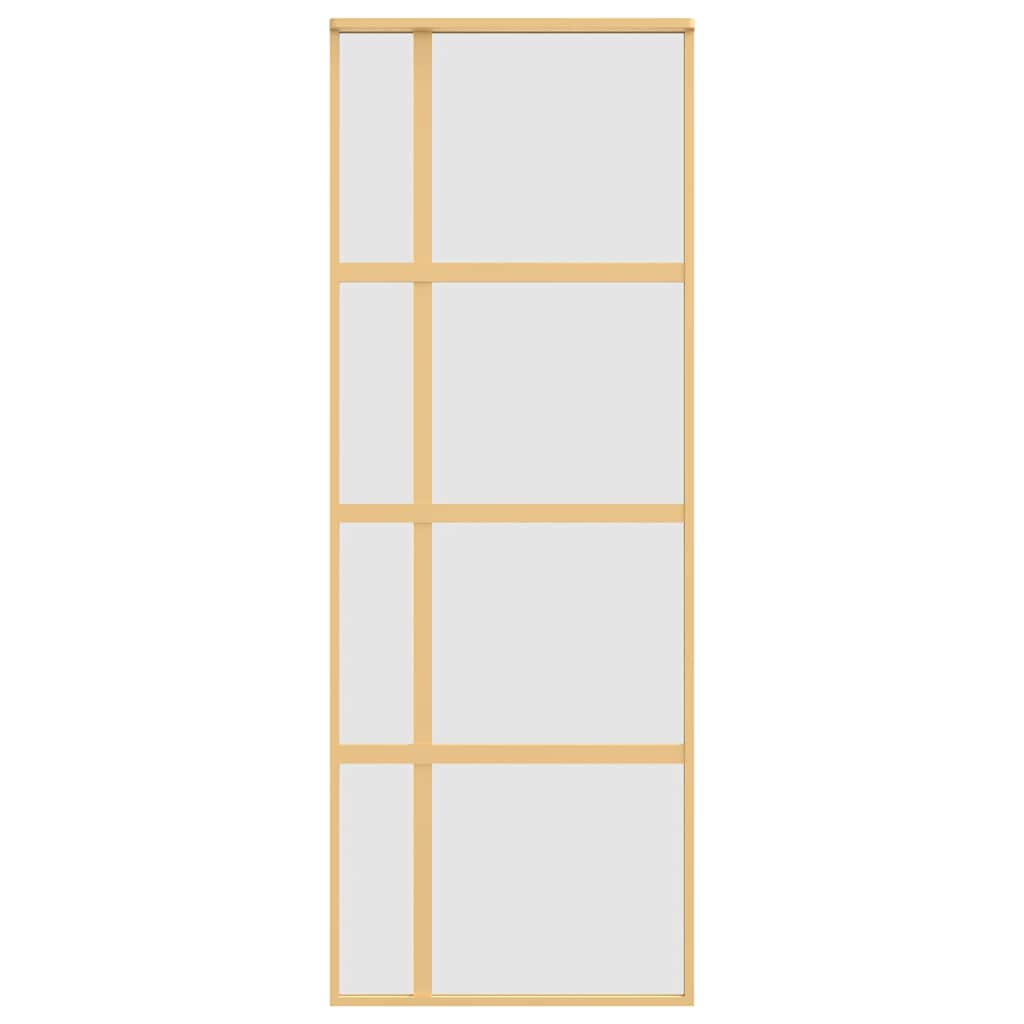 Liukuovi Kulta 76X205 Cm Himmeä Esg-Lasi Ja Alumiini