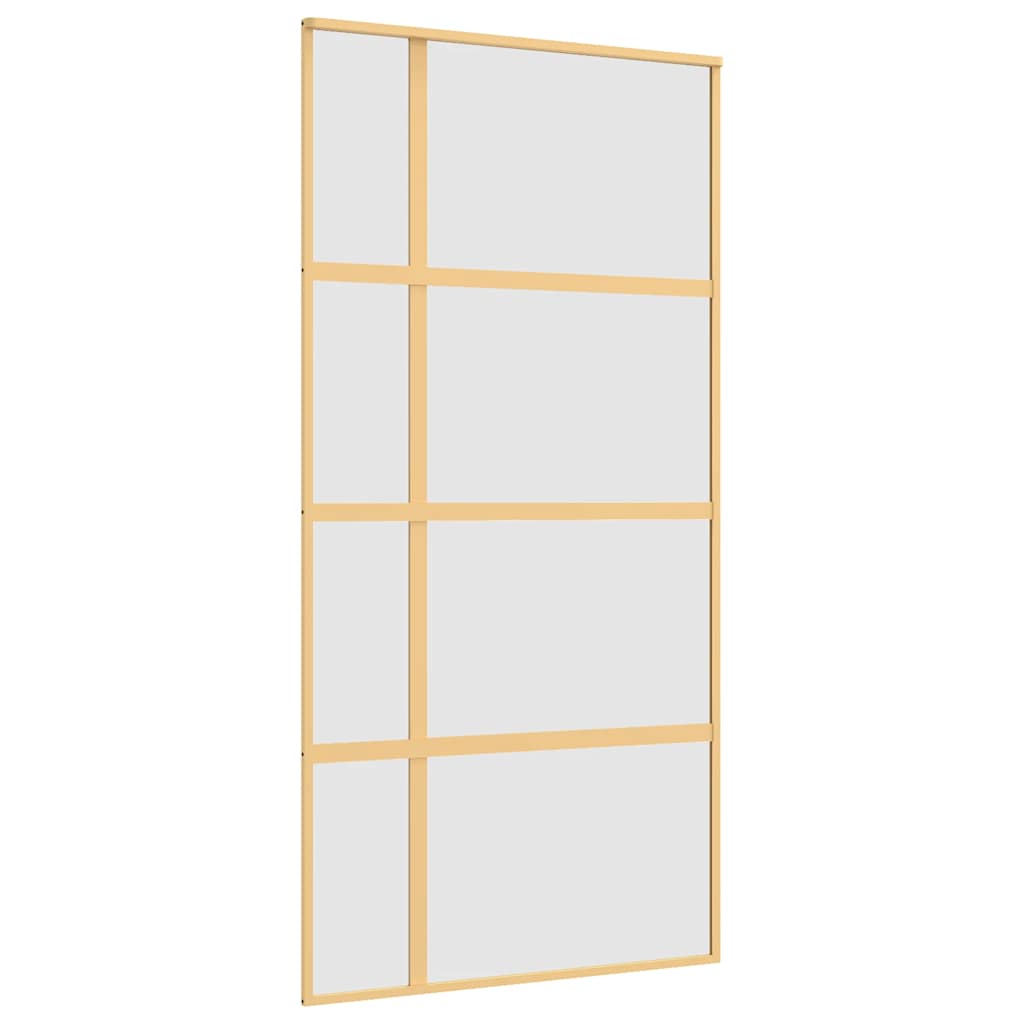 Liukuovi Kulta 102,5X205 Cm Himmeä Esg-Lasi Ja Alumiini