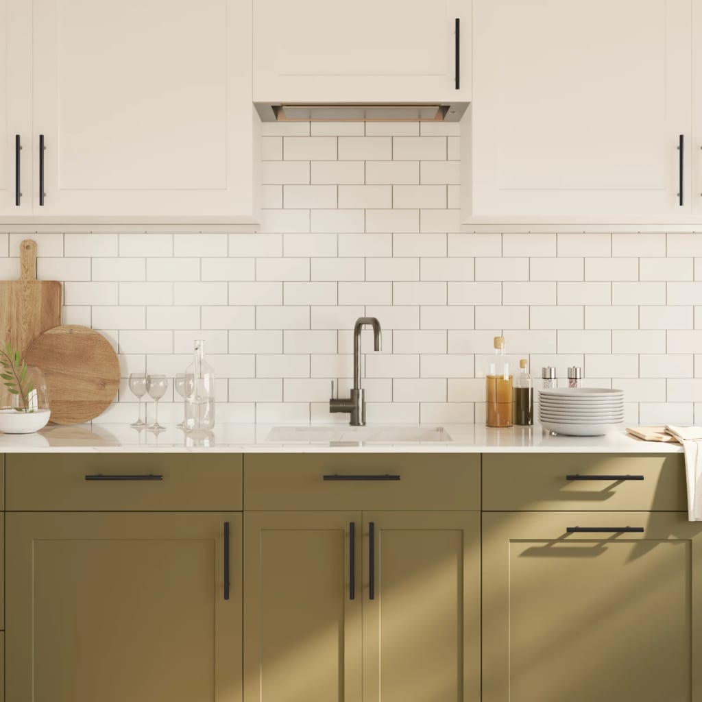 Kaapin Kahvat 20 Kpl Musta 128 Mm Ruostumaton Teräs