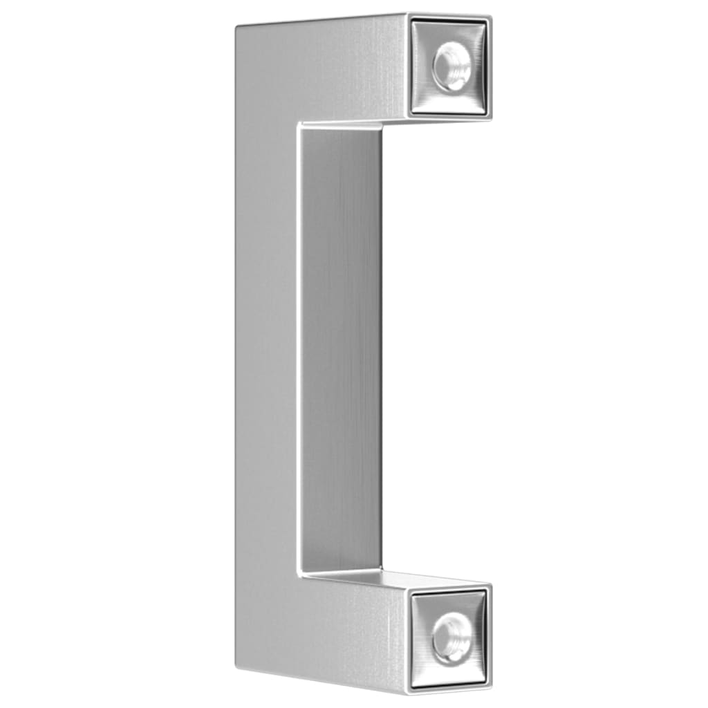 Kaapin Kahvat 20 Kpl Hopea 64 Mm Ruostumaton Teräs