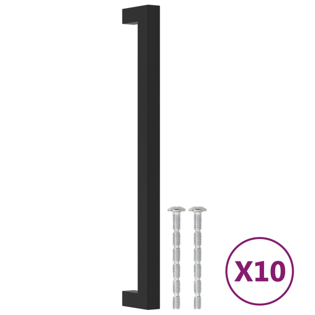 Kaapin Kahvat 10 Kpl Musta 224 Mm Ruostumaton Teräs
