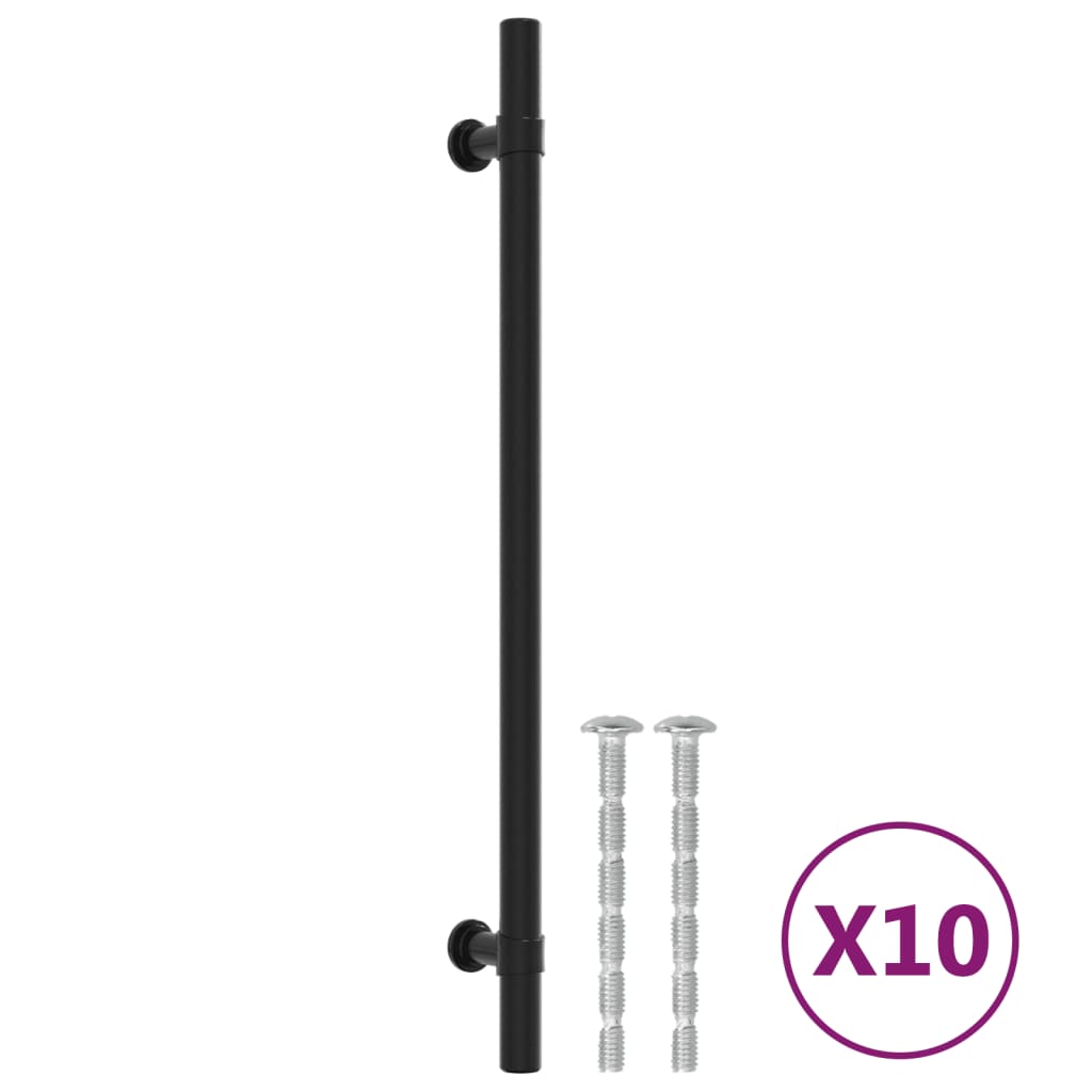Kaapin Kahvat 10 Kpl Musta 224 Mm Ruostumaton Teräs