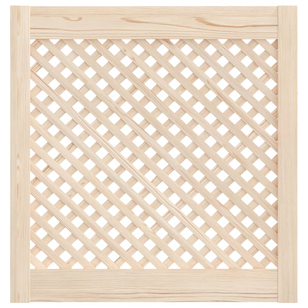 Kaapin Ovet Ristikkomuotoilu 2 Kpl 59,5X61,5 Cm Täysi Mänty