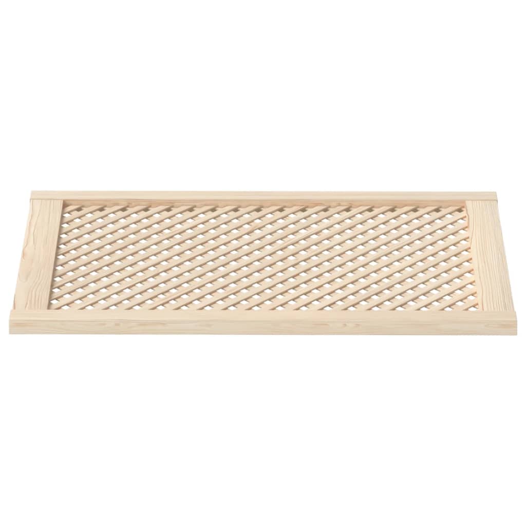 Kaapin Ovet Ristikkomuotoilu 2 Kpl 59,5X99 Cm Täysi Mänty