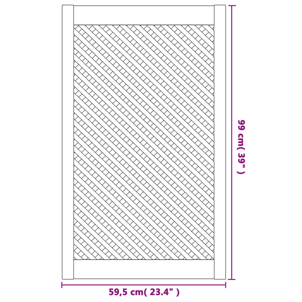Kaapin Ovet Ristikkomuotoilu 2 Kpl 59,5X99 Cm Täysi Mänty