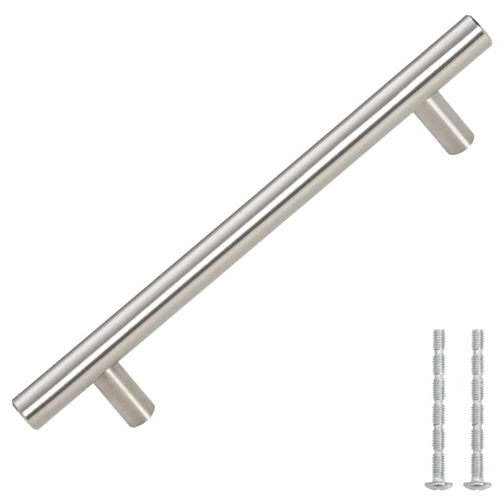 Kaapin Kahvat 10 Kpl Hopea 128 Mm Ruostumaton Teräs