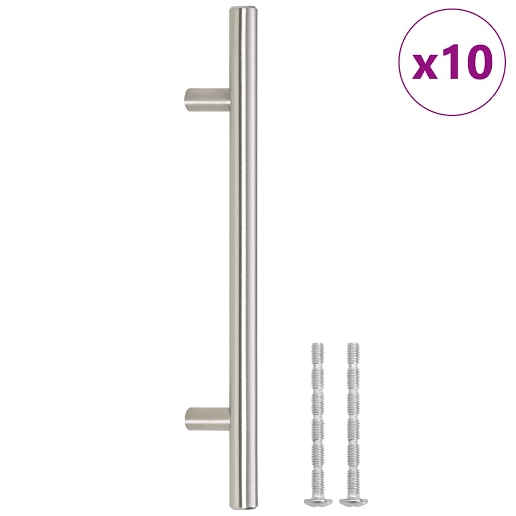 Kaapin Kahvat 10 Kpl Hopea 160 Mm Ruostumaton Teräs