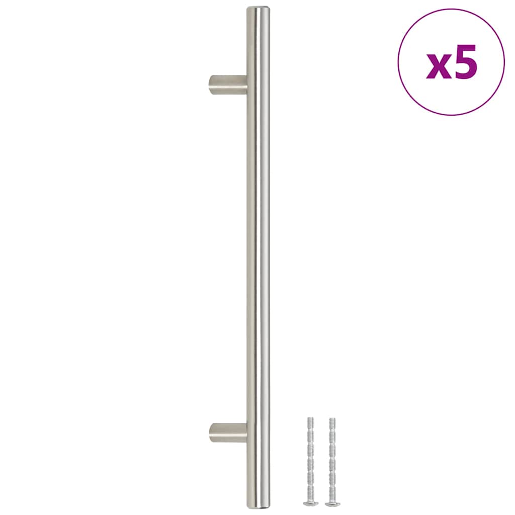 Kaapin Kahvat 5 Kpl Hopea 192 Mm Ruostumaton Teräs