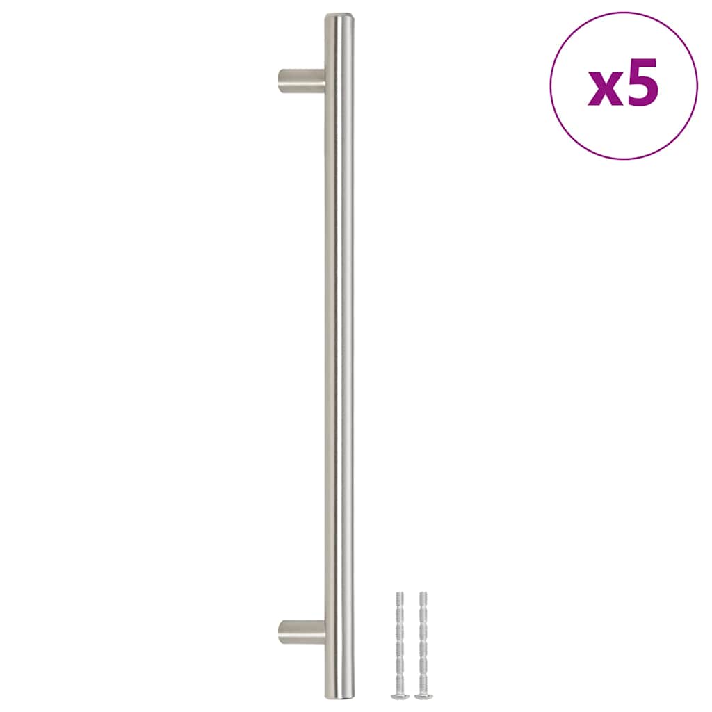 Kaapin Kahvat 5 Kpl Hopea 224 Mm Ruostumaton Teräs
