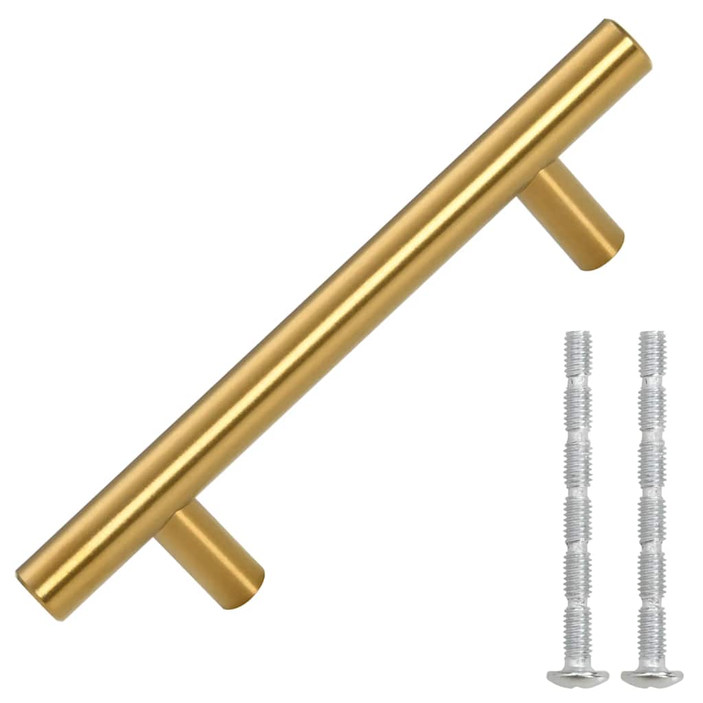 Kaapin Kahvat 10 Kpl Kulta 64 Mm Ruostumaton Teräs
