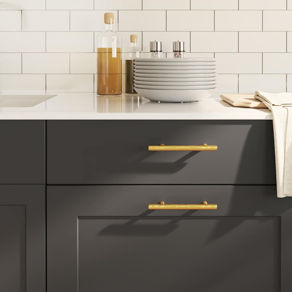 Kaapin Kahvat 10 Kpl Kulta 96 Mm Ruostumaton Teräs