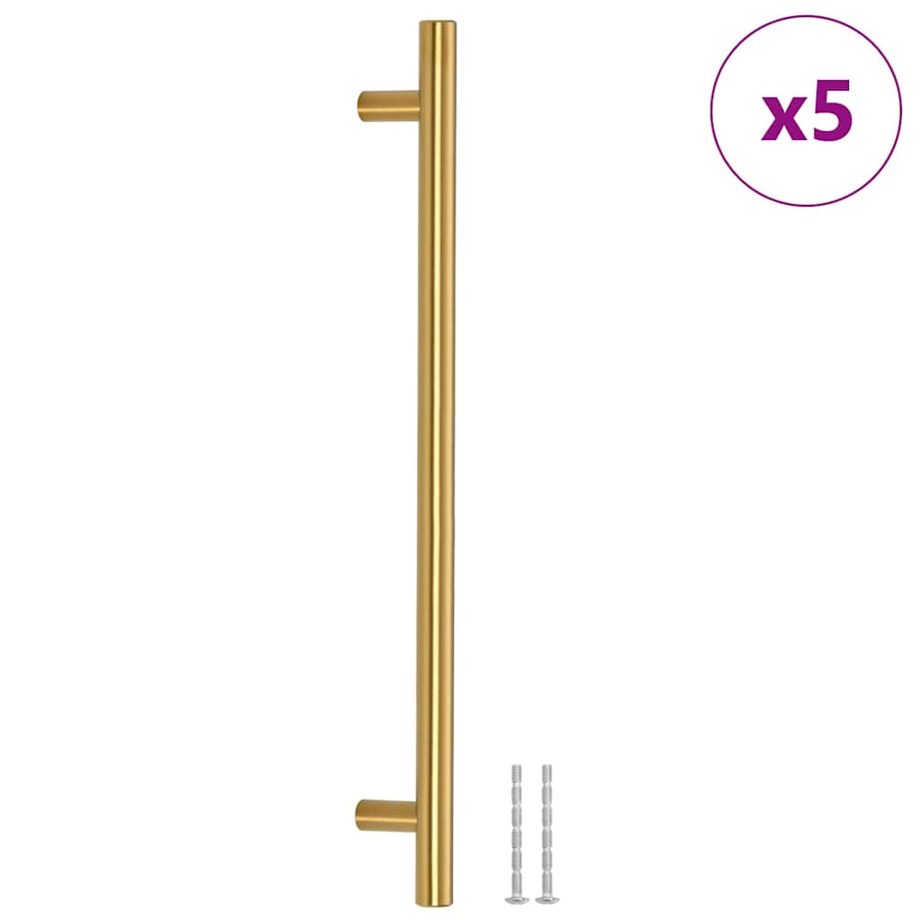 Kaapin Kahvat 5 Kpl Kulta 224 Mm Ruostumaton Teräs