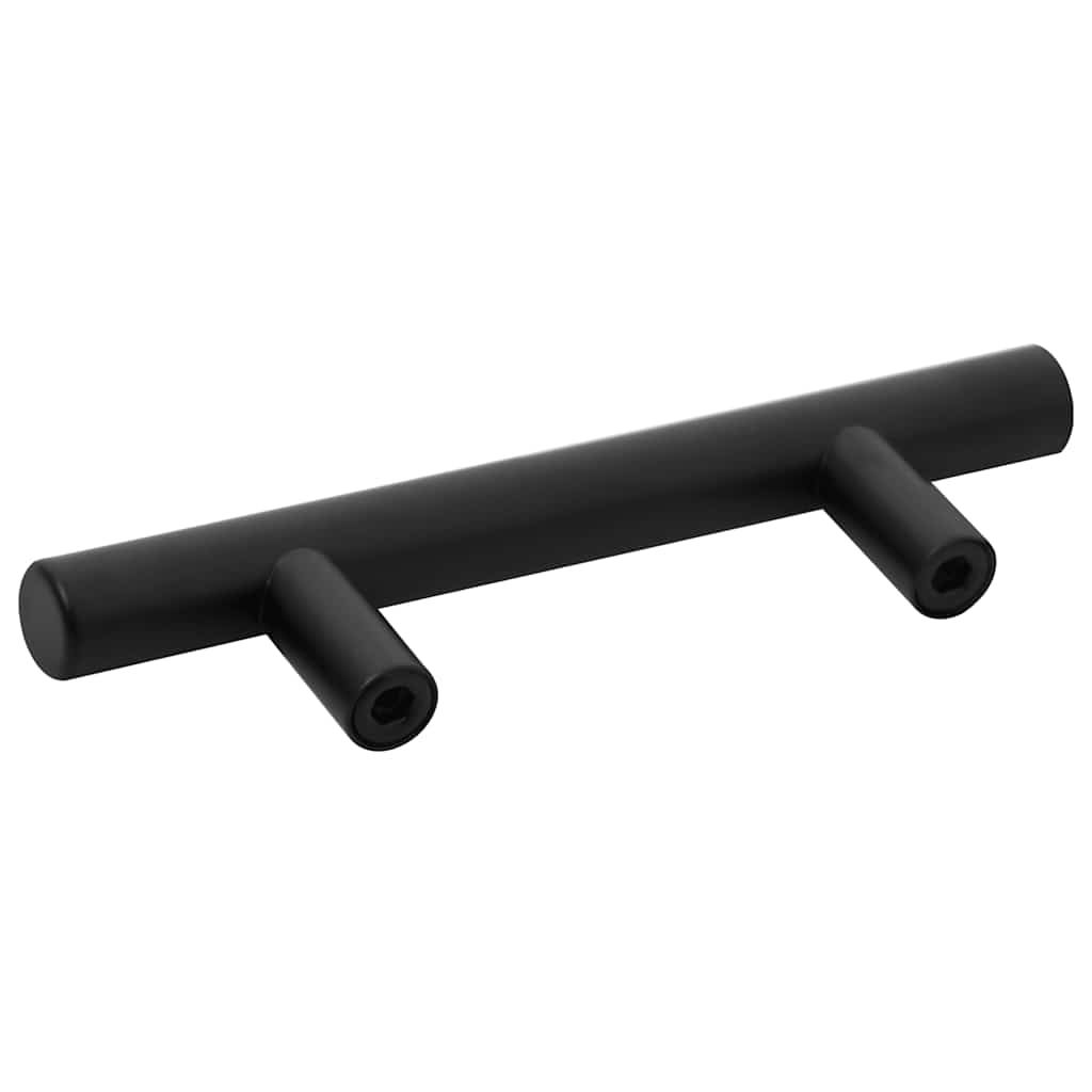 Kaapin Kahvat 10 Kpl Musta 64 Mm Ruostumaton Teräs