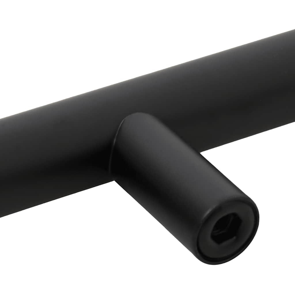 Kaapin Kahvat 10 Kpl Musta 128 Mm Ruostumaton Teräs
