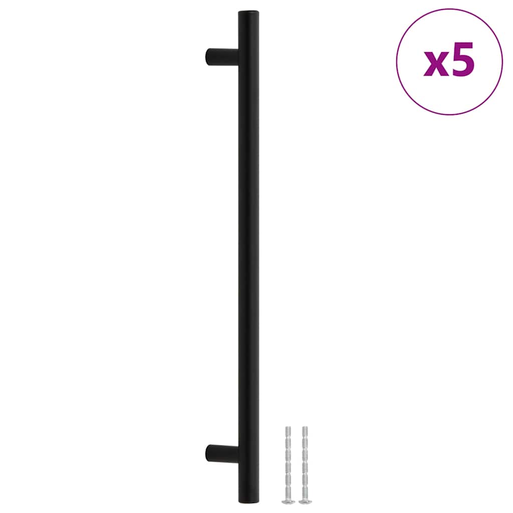 Kaapin Kahvat 5 Kpl Musta 224 Mm Ruostumaton Teräs
